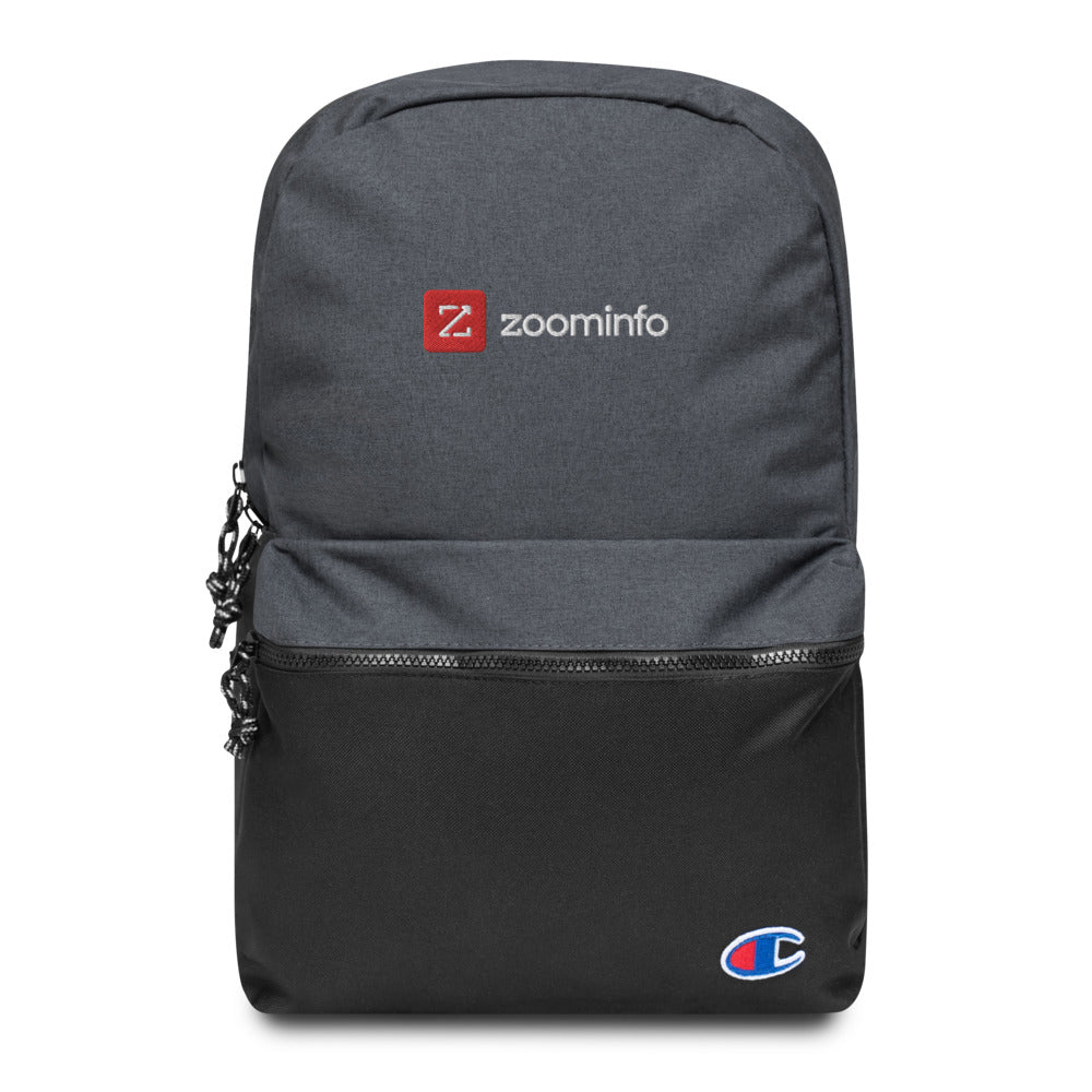ZoomInfo Embroidered Champion Backpack