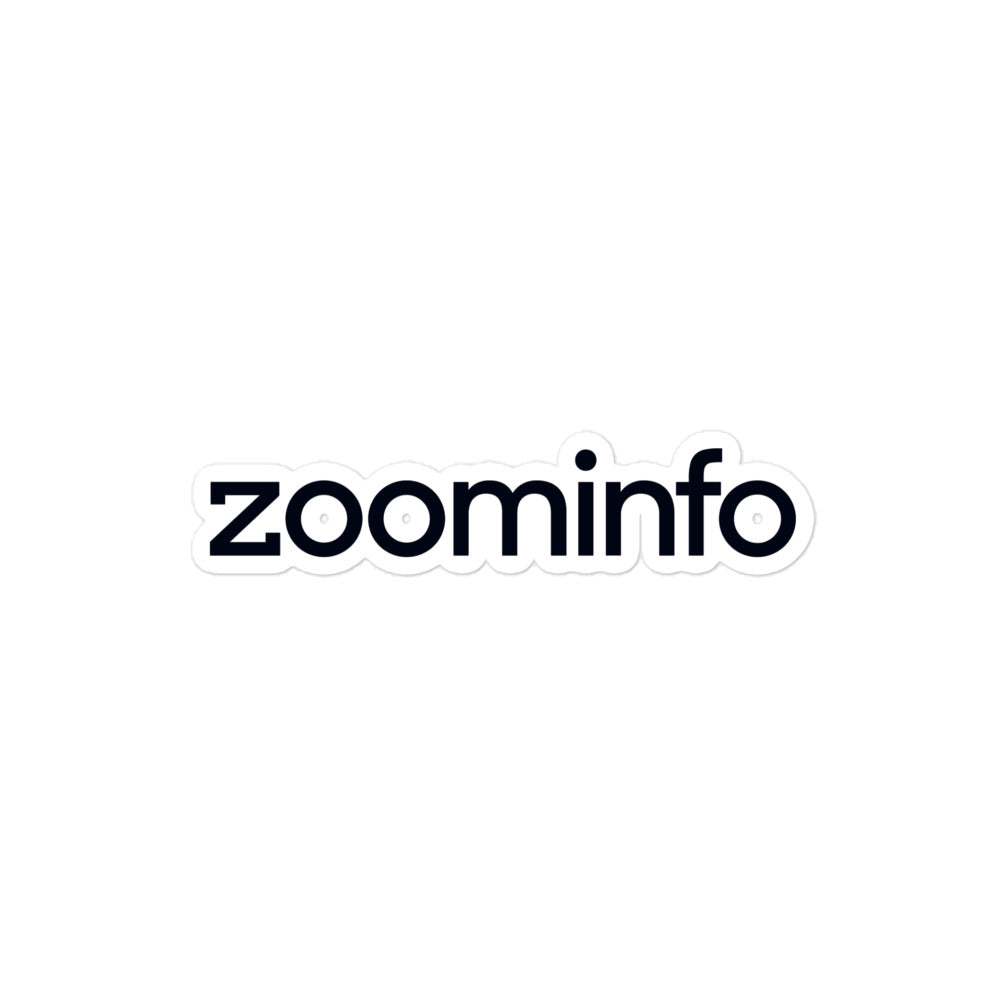 ZoomInfo Wordmark Sticker