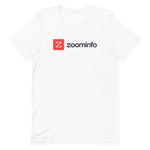 Load image into Gallery viewer, ZoomInfo Gender Neutral T-Shirt White
